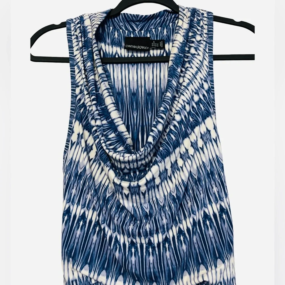 Cynthia Rowley Cowl Neck Midi Dress Size XS - Picture 5 of 8
